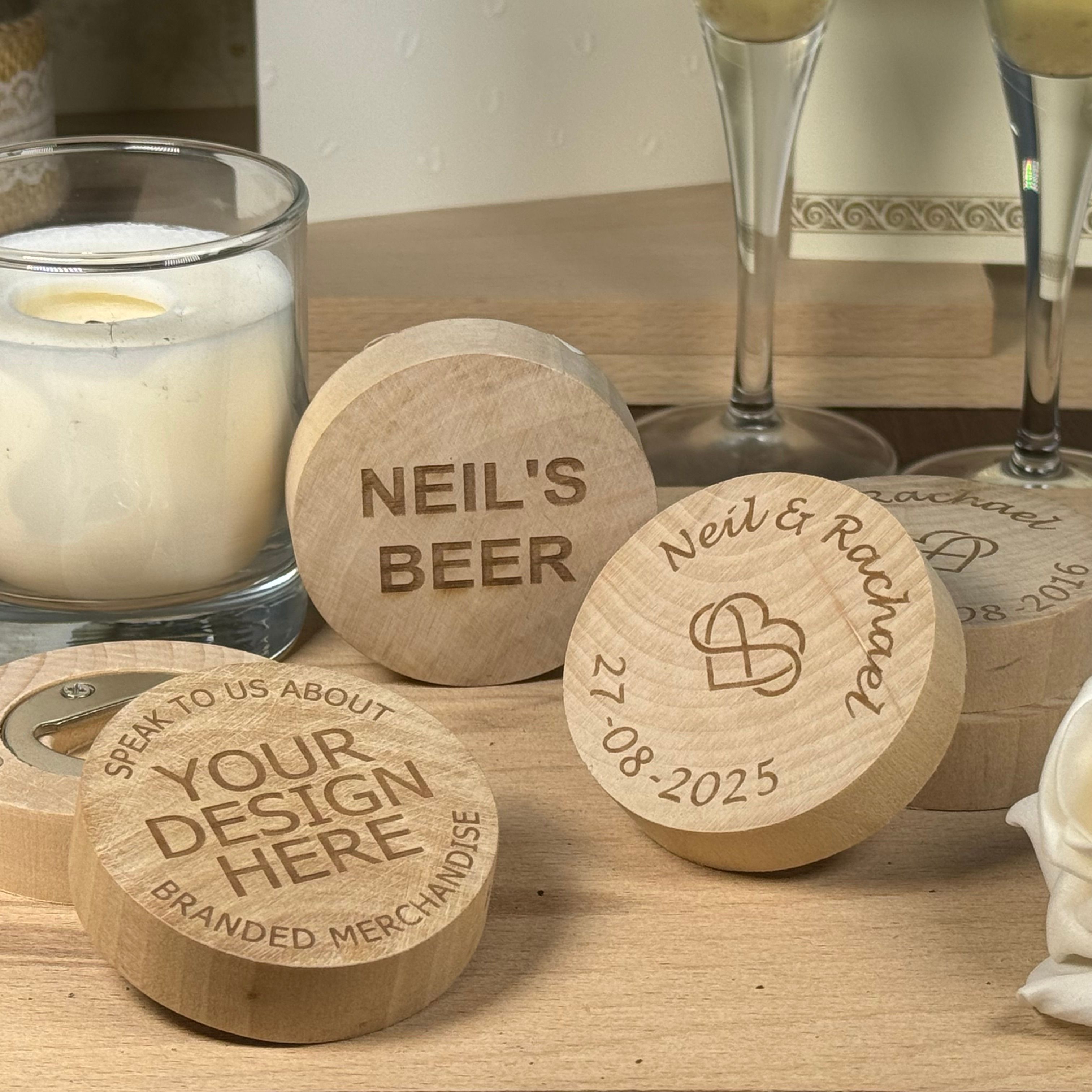Fridge magnets / bottle openers