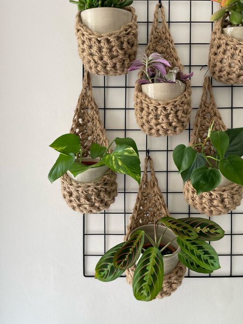 Jute Plant Basket (Small)
