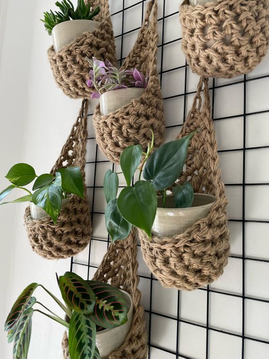 Jute Plant Basket (Small)