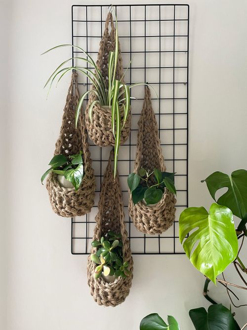 Jute Plant Basket (Large)