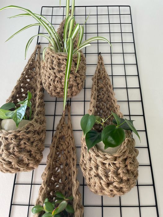 Jute Plant Basket (Large)
