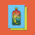 Nessie Greeting Card