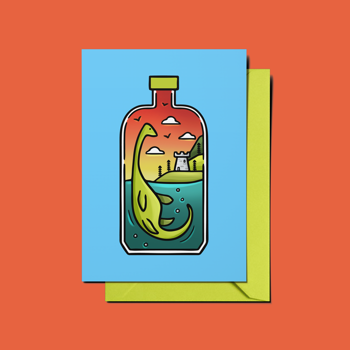 Nessie Greeting Card