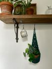 Green Cotton Plant Basket (Large)