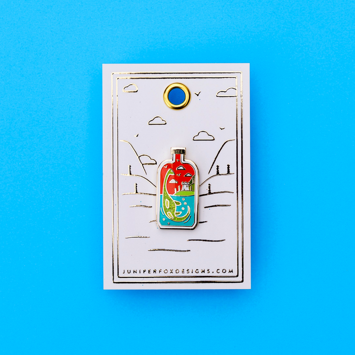 Nessie Enamel Pin