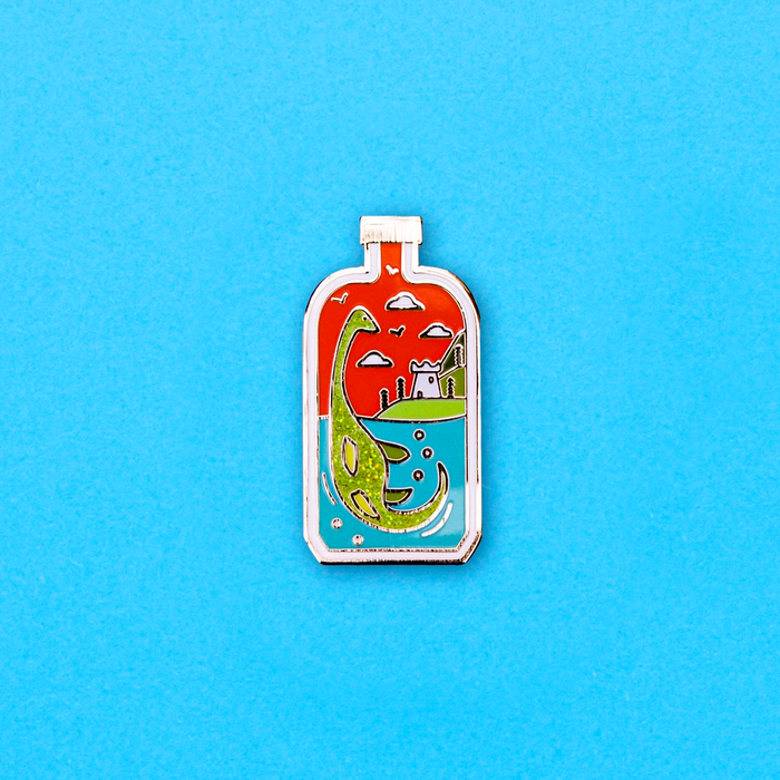 Nessie Enamel Pin