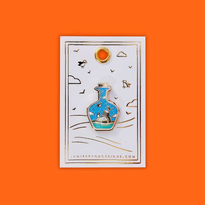 Puffin Enamel Pin