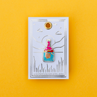 Highland Cow Enamel Pin
