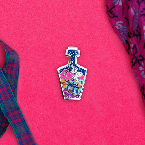 Flying Scotsman Enamel Pin