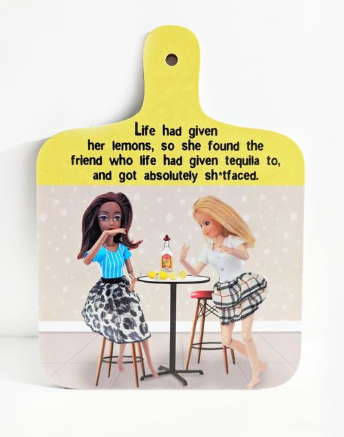 Trollied Dollies Chop Boards & Coasters