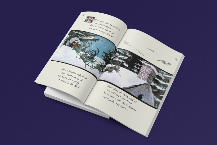 The Night Before Christmas in Scotland (paperback)