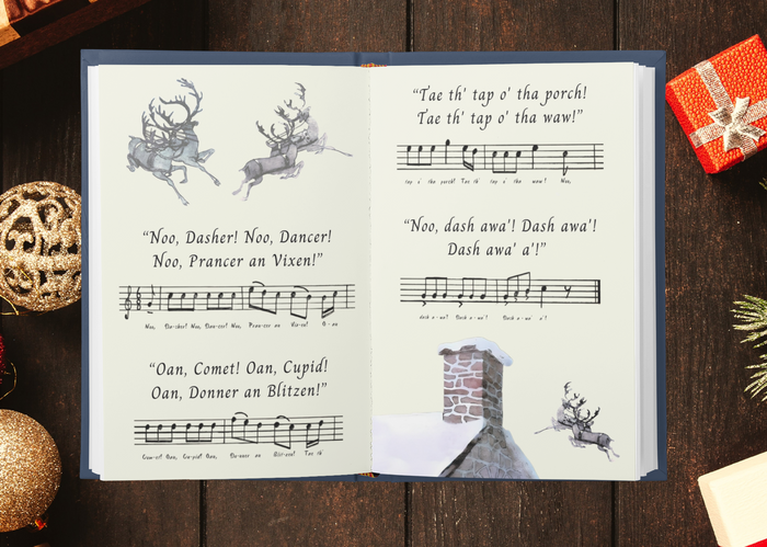 The Night Before Christmas in Scotland (hardback)