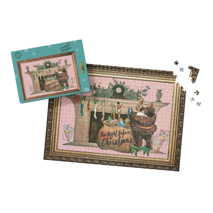 500 piece jigsaw puzzle - The Night Before Christmas