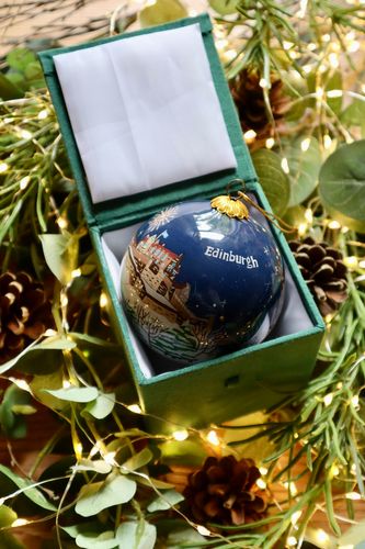 Christmas Bauble - Edinburgh