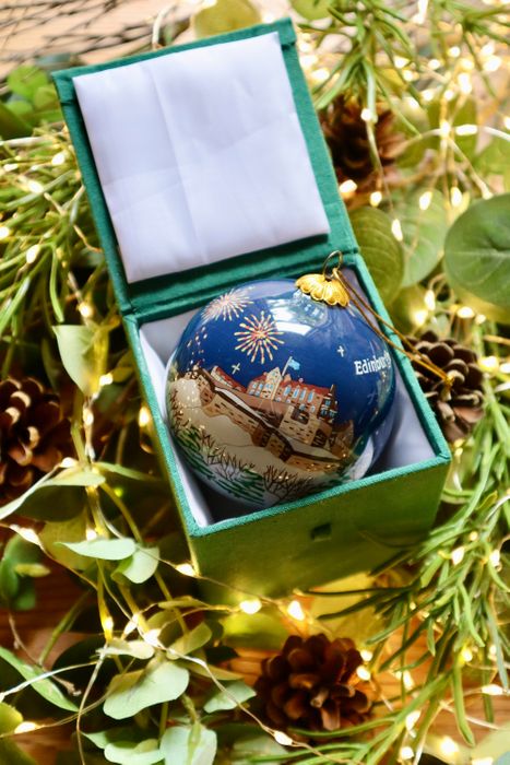 Christmas Bauble - Edinburgh