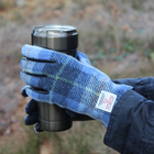 Skye Harris Tweed & Leather Gloves