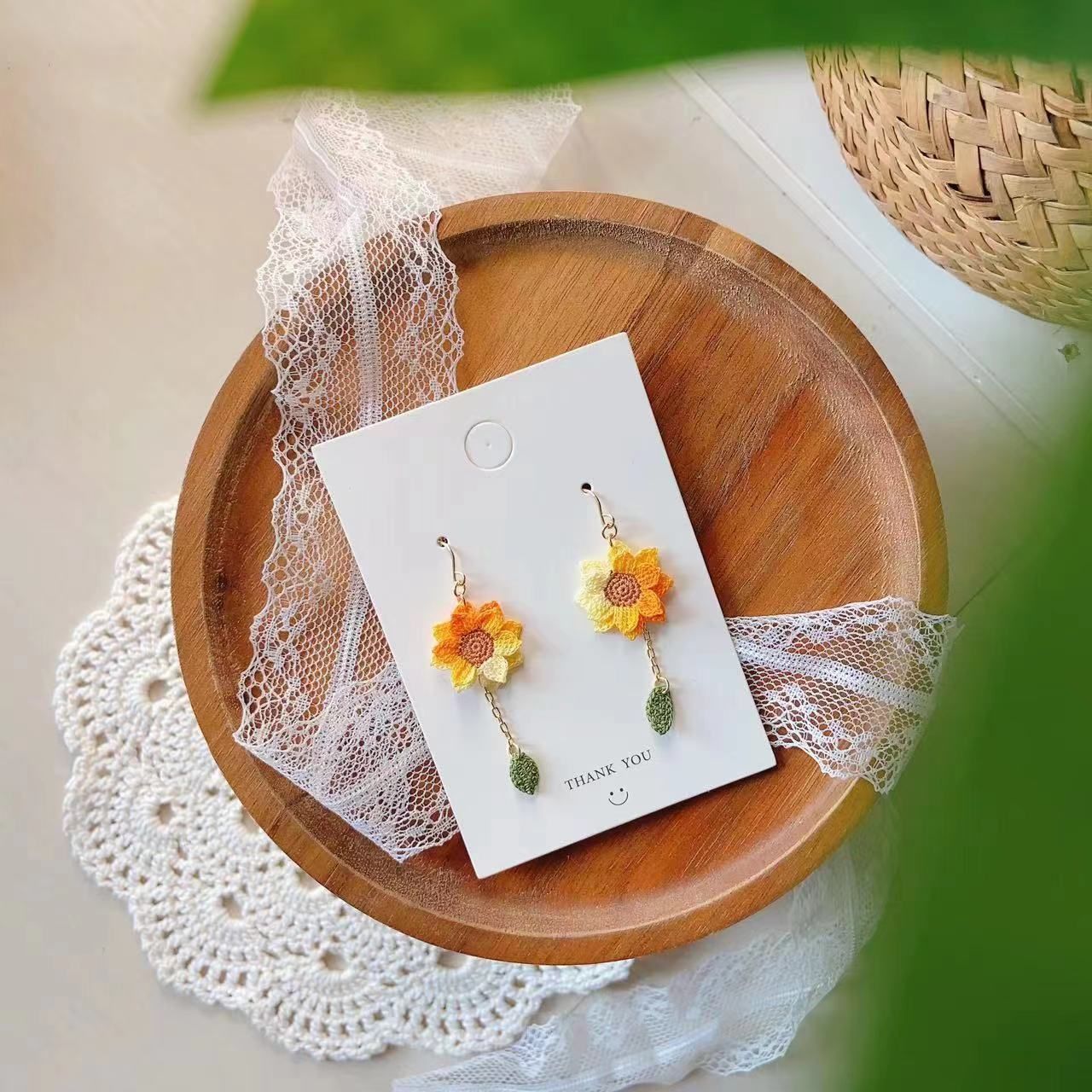 Sunflower Earrings