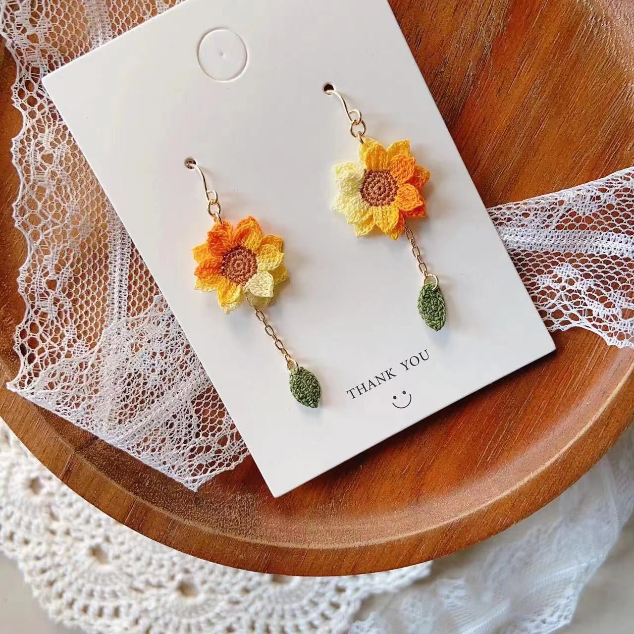 Sunflower Earrings