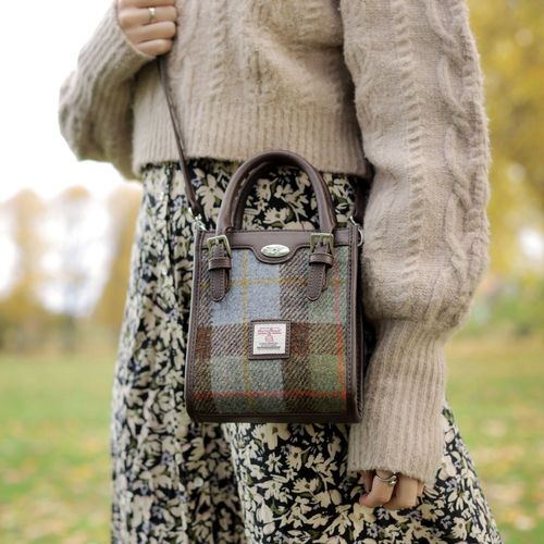 Harris Tweed Tall Mini Tote Bag