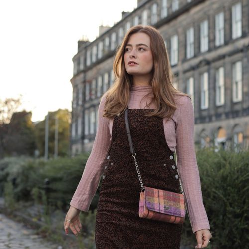 Harris Tweed Mini Wallet Bag