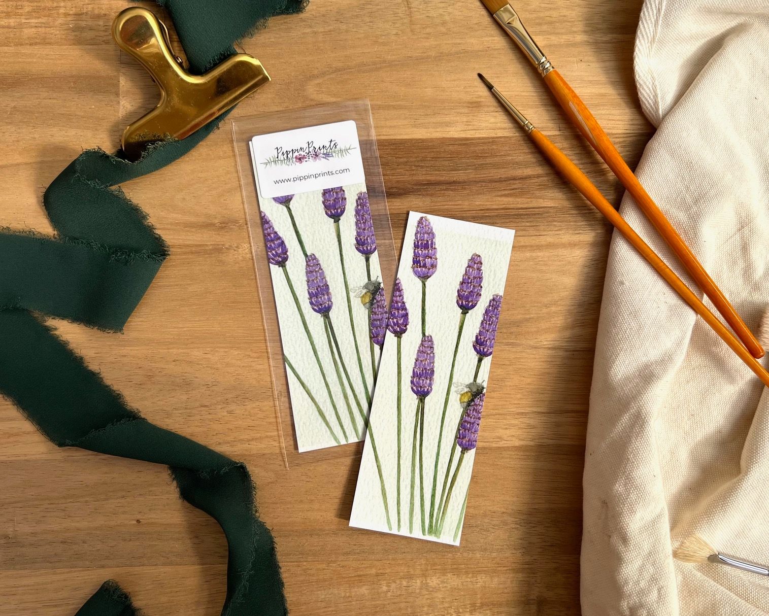 Lavender Bookmark