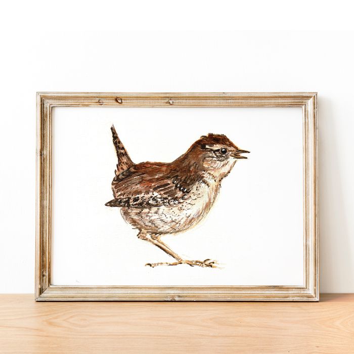 Bird Watercolour Prints - Horizontal