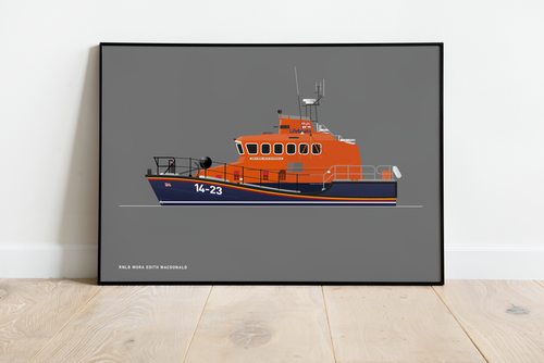 RNLI Mora Edith MacDonald (Illustration)