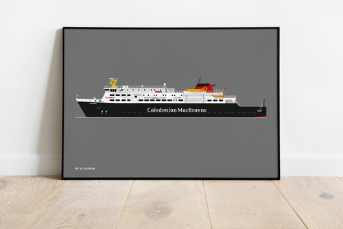 MV Clansman (Illustration)