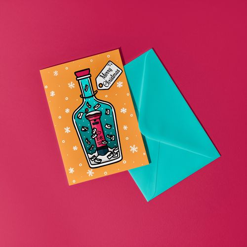 Letters For Santa Christmas Card