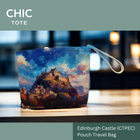 Artistic Tote Bags | Pouch Travel Bags | Irish-Designed | Edinburgh Castle