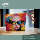 Artistic Tote Bags | Pouch Travel Bags | Irish-Designed | Milan Fashion Week