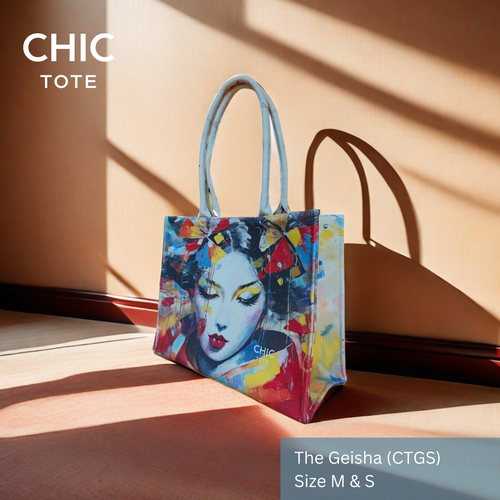 Artistic Tote Bags | Pouch Travel Bags | Irish-Designed | The Geisha