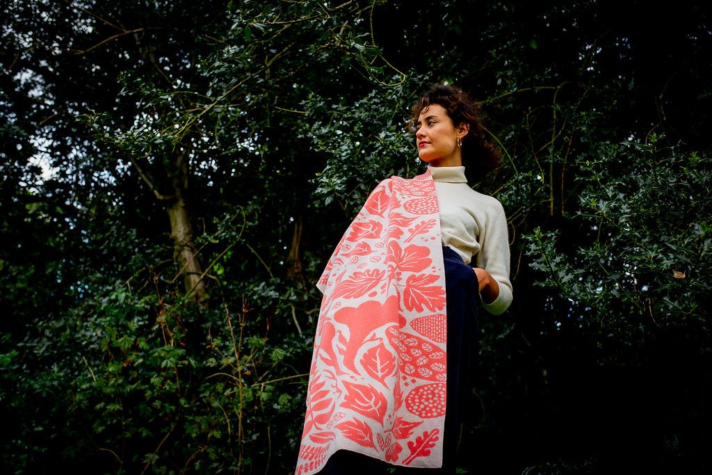 Flora Blanket Scarf