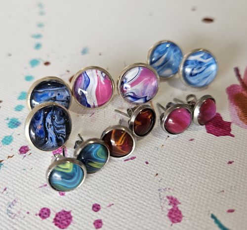 12mm Stud Earrings