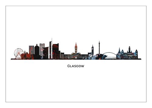Scottish City A4 Print