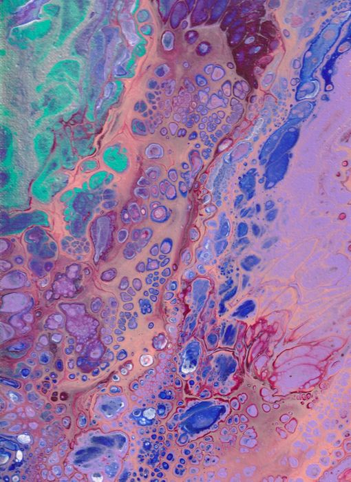 A4 Fluid Art Designs