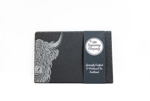 Highland Coo Slate Placemat
