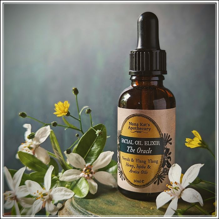 Facial Oil Elixir -The Oracle- Neroli & Ylang Ylang - Suitable for Oily & Acne Prone Skin
