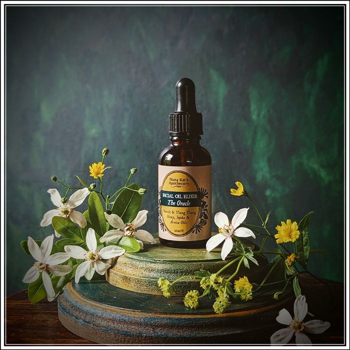 Facial Oil Elixir -The Oracle- Neroli & Ylang Ylang - Suitable for Oily & Acne Prone Skin