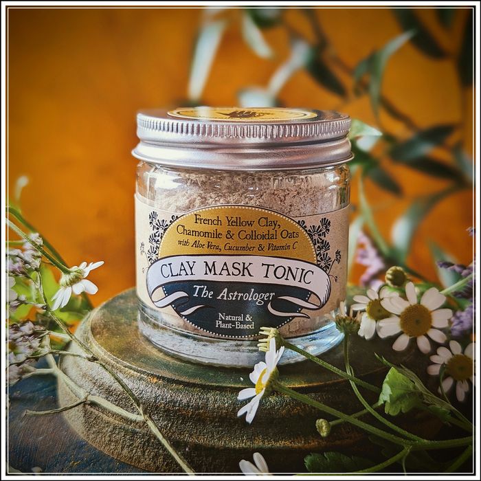 Clay Mask Tonic -The Astrologer- Chamomile & Oat- for Dry & Sensitive Skin