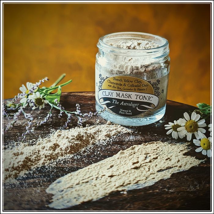 Clay Mask Tonic -The Astrologer- Chamomile & Oat- for Dry & Sensitive Skin