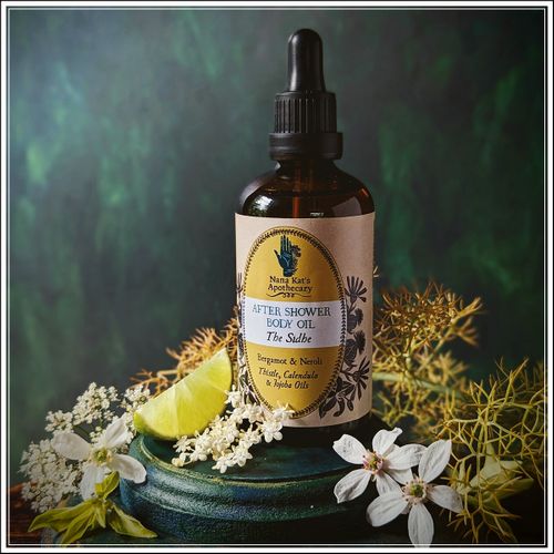After Shower Body Oil - The Sidhe - Bergamot & Neroli