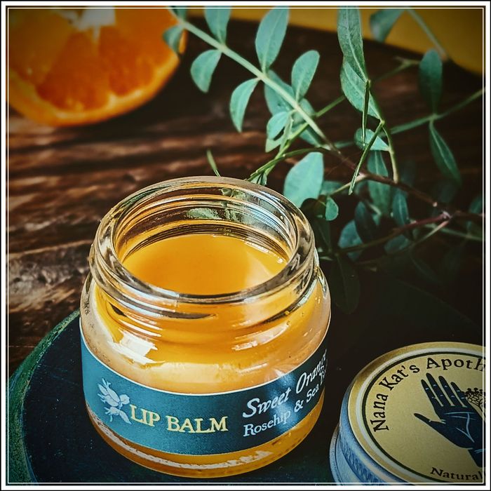 Lip Balm -Nourishing Sweet Orange, Rosehip & Sea Buckthorn