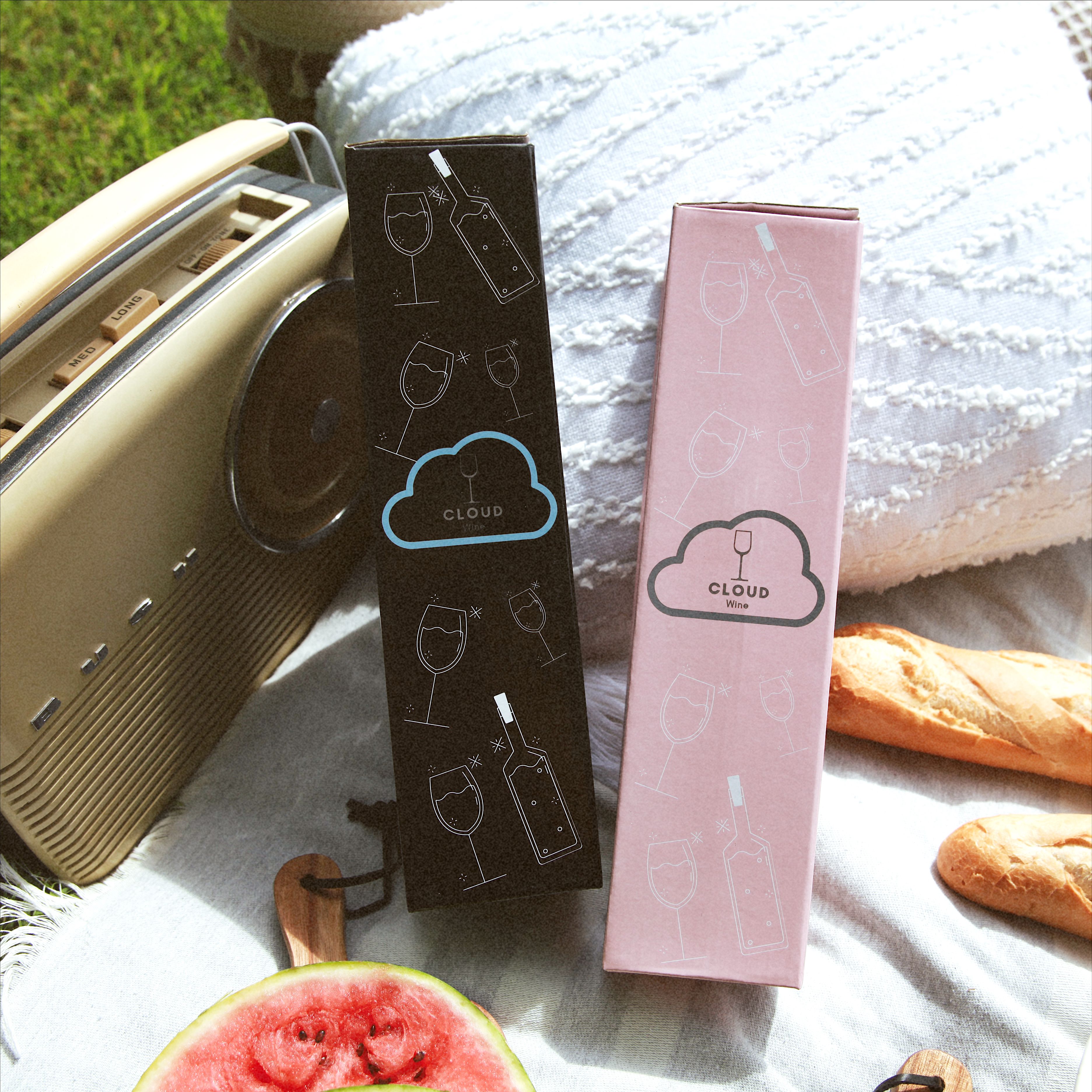 Kiss Me Pink Insulated Wine Bottle