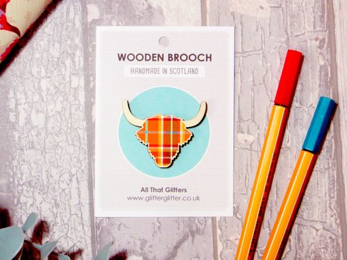 New Tartan Brooches