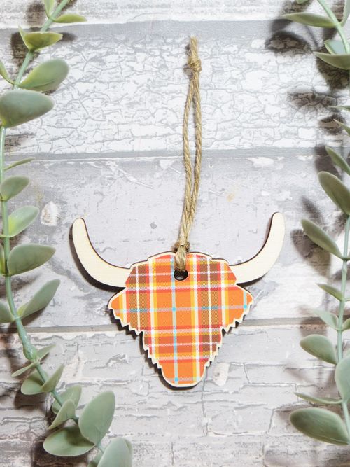 Tartan Hanging Decorations