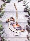 Tartan Hanging Decorations