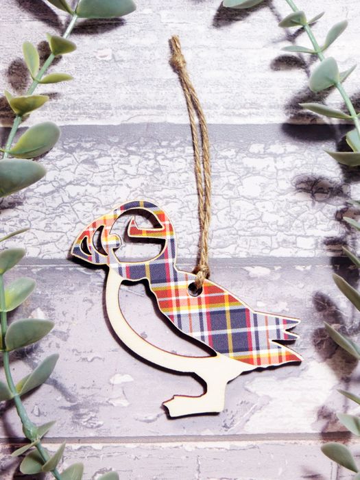 Tartan Hanging Decorations