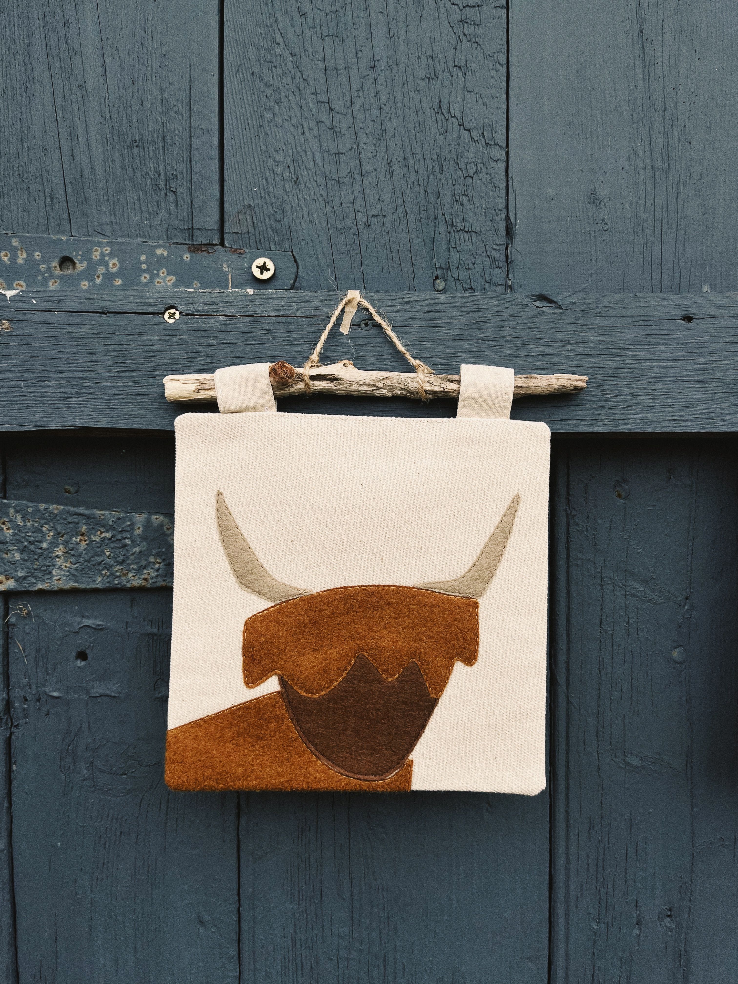 Wee Highland Cow Tapestry