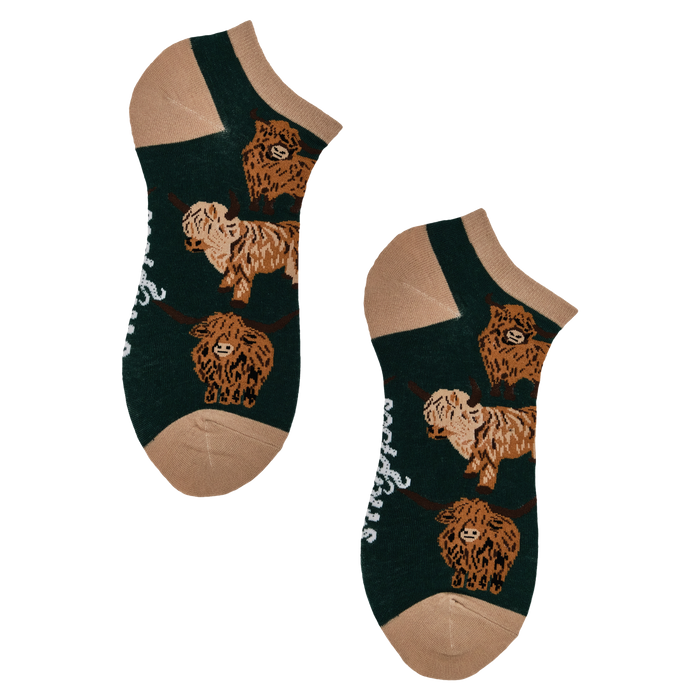 Och Aye the Moo Trainer Socks